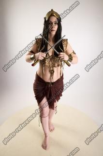 Moira Ancksunamun Cosplay Pose Daggers 15